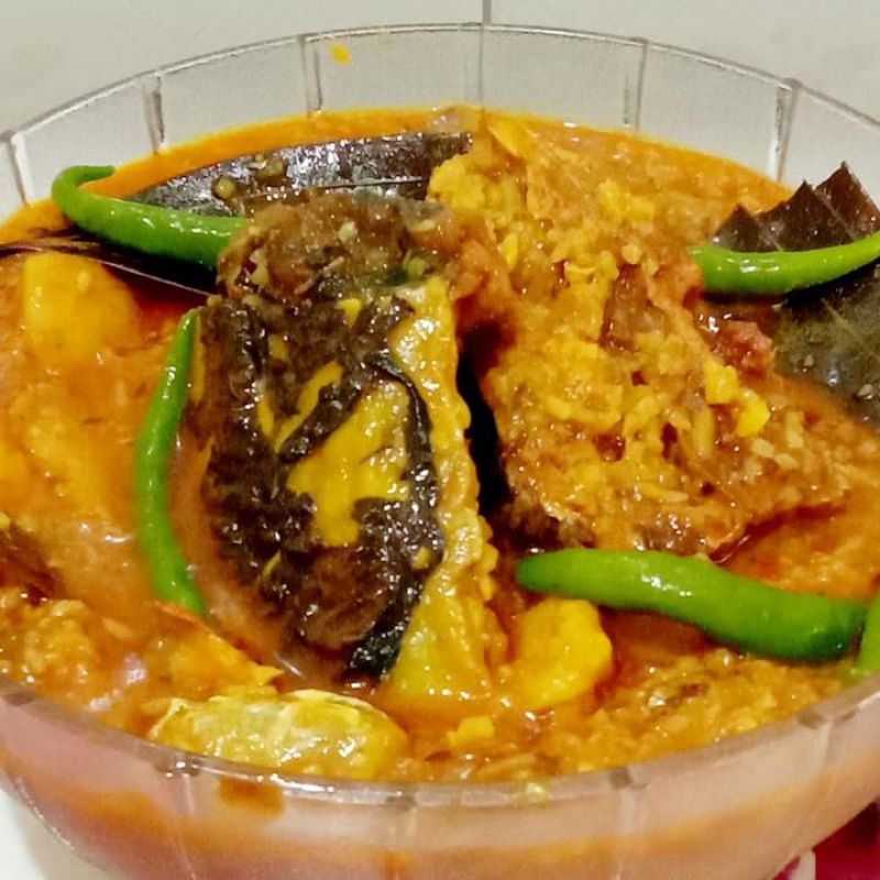 মাছের মুড়ো ঘন্টো